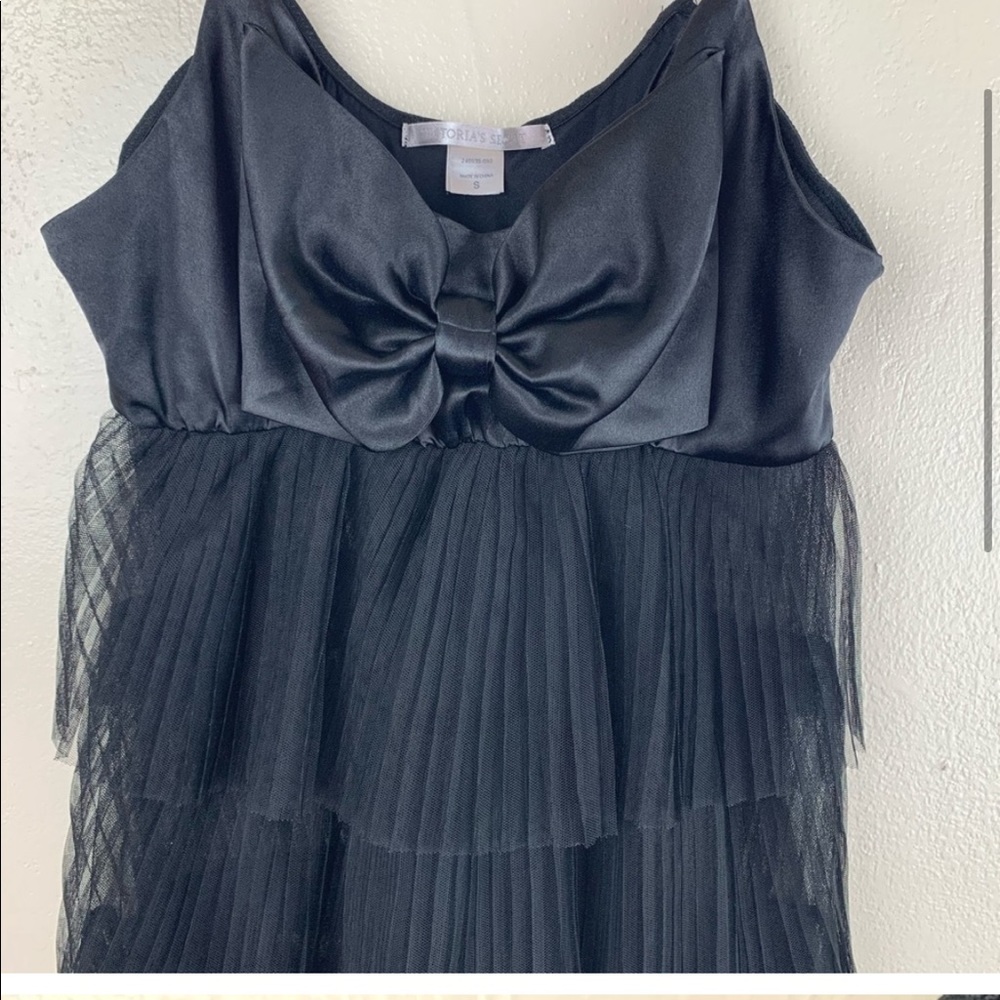Victoria’s Secret babydoll bow and tulle in black - Picture 3 of 3